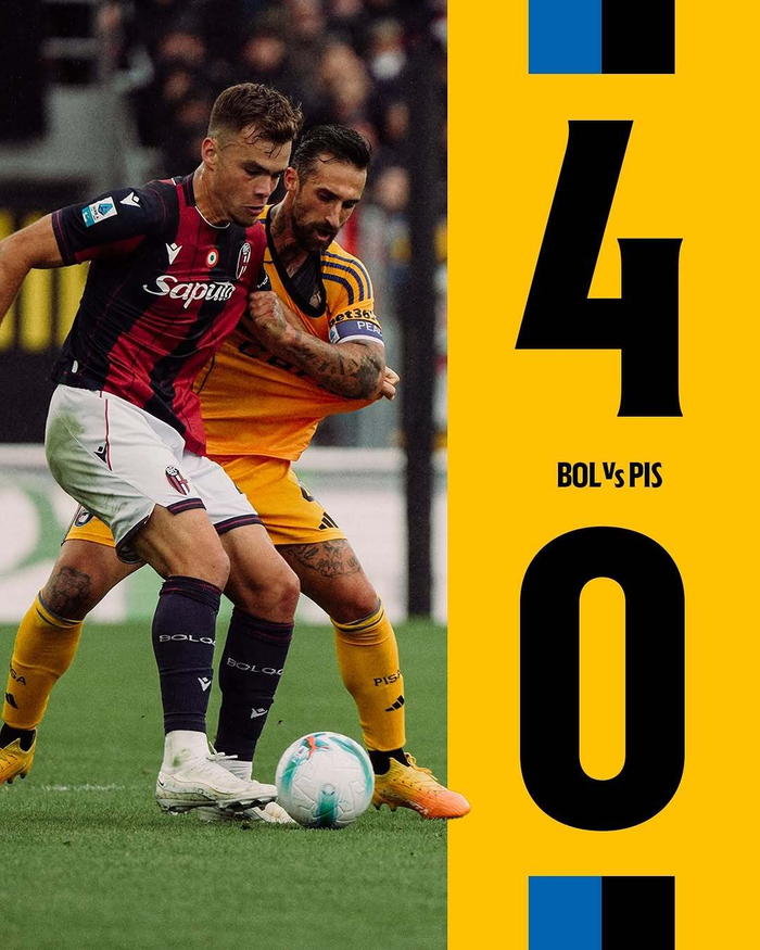 关于博洛尼亚客场不敌对手，遭遇连败的信息